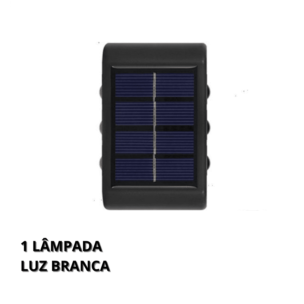 Luminária solar para parede - LojaFerru
