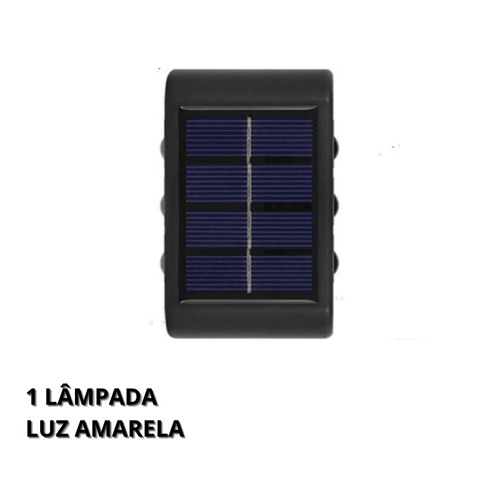 Luminária solar para parede - LojaFerru