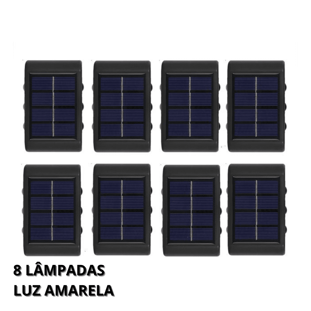 Luminária solar para parede - LojaFerru