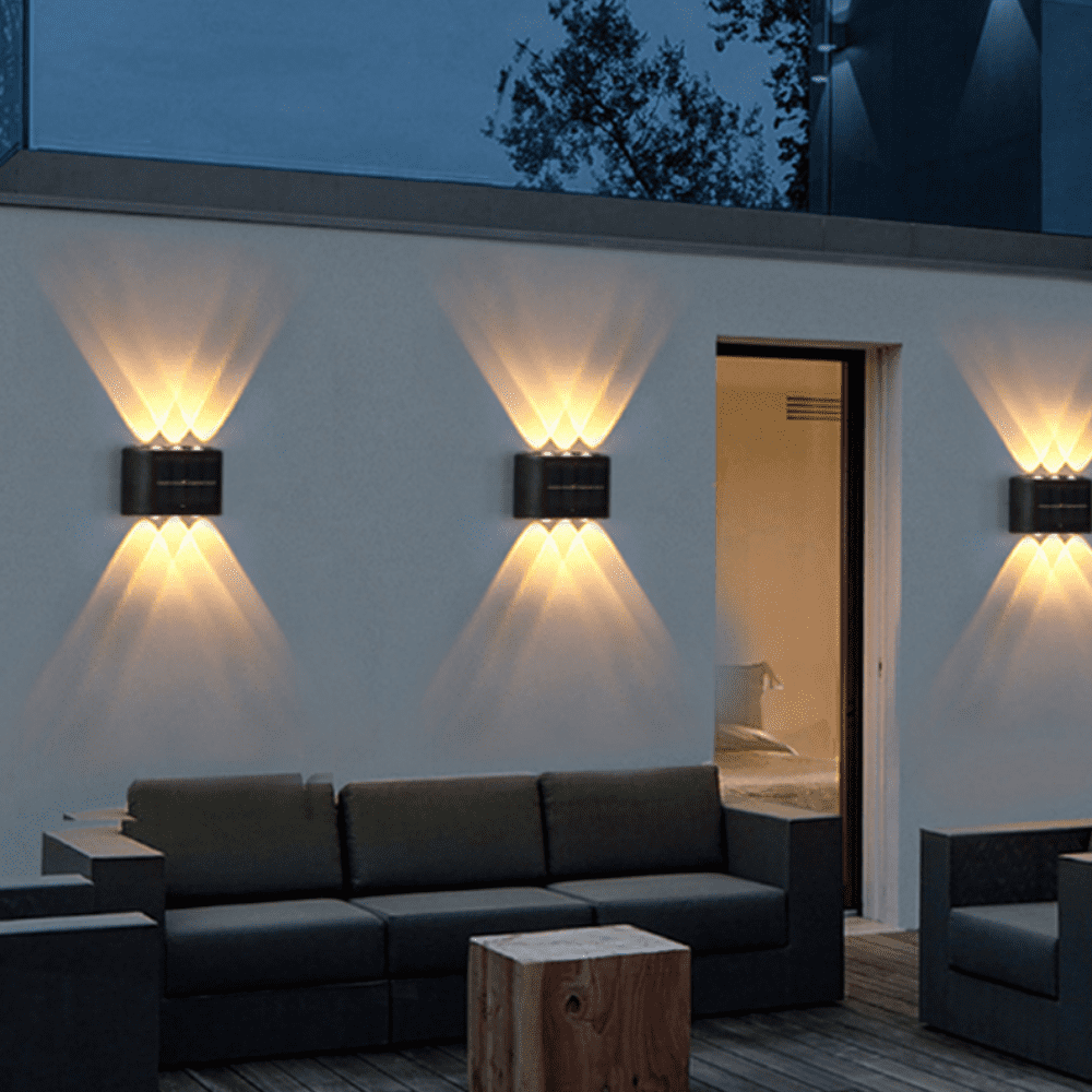 Luminária solar para parede - LojaFerru