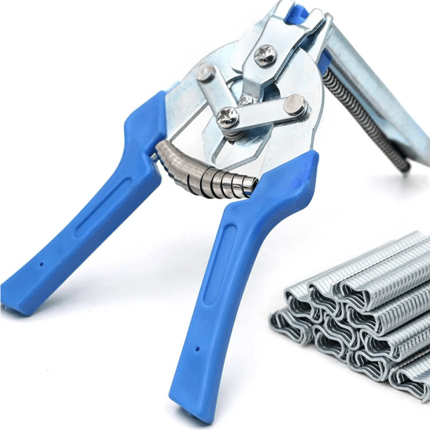 Kit Alicate PlierMax para Cercas – 600 Grampos e Aço Galvanizado Resistente - LojaFerru