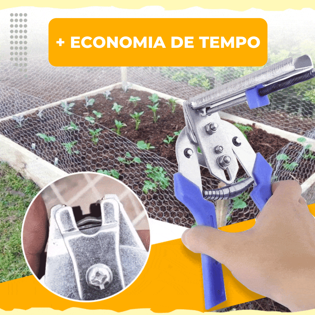 Kit Alicate PlierMax para Cercas – 600 Grampos e Aço Galvanizado Resistente - LojaFerru