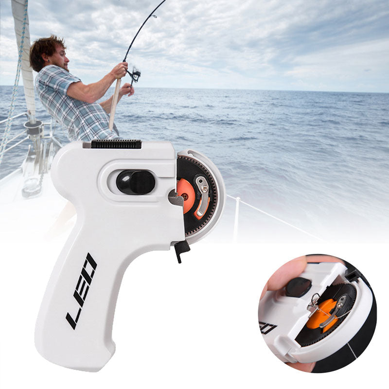 Anzol Automático Elétrico: Amarrador de Linha de Pesca Rápido - LojaFerru