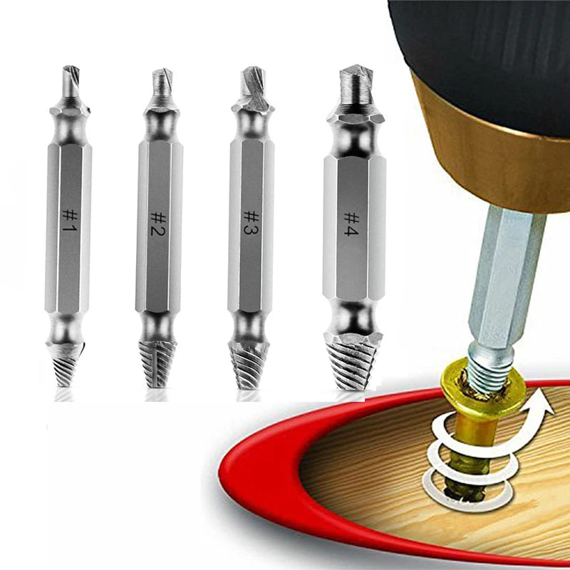 Broca Extrator de Parafusos Kit Completo - LojaFerru