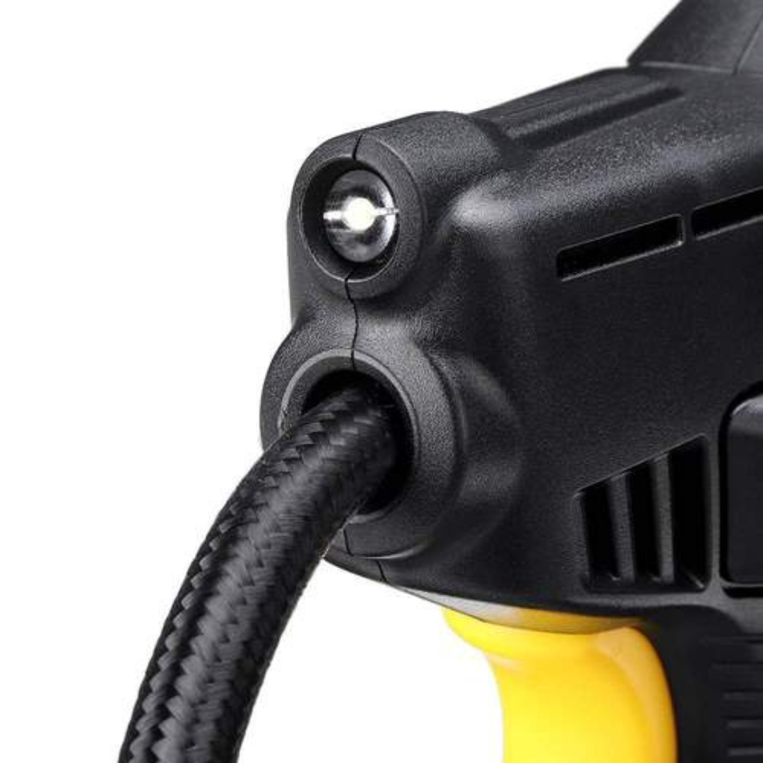 Calibrador De Pneus Digital Portátil + 3 Bicos Diferentes - LojaFerru
