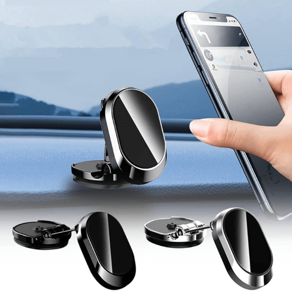 Suporte SmartPlus 360° – Magnético Ultra Forte, Giratório e Seguro - LojaFerru