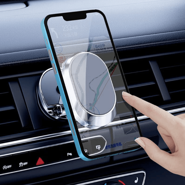 Suporte SmartPlus 360° – Magnético Ultra Forte, Giratório e Seguro - LojaFerru