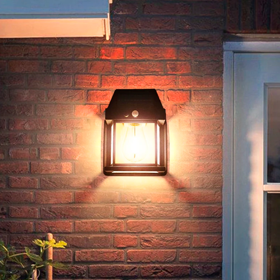 Luminária Solar EcoLight – Iluminação 100% Solar com Sensor e IP65 - LojaFerru