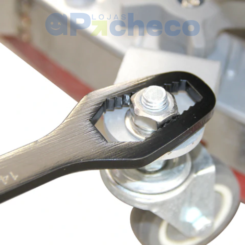 Chave Universal Titanium – 10× Mais Forte, Anticorrosão e Super Versátil - LojaFerru
