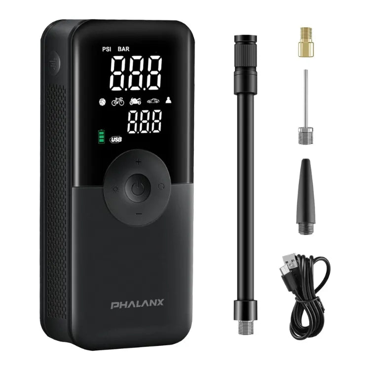 Compressor de Ar Portátil 12 V – Compacto, Rápido e Multifuncional - LojaFerru