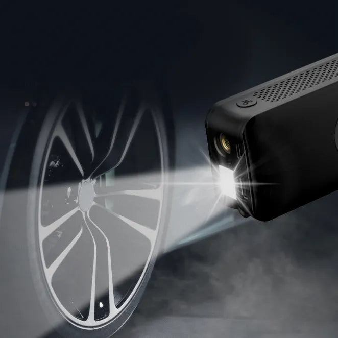 Compressor de Ar Portátil 12 V – Compacto, Rápido e Multifuncional - LojaFerru