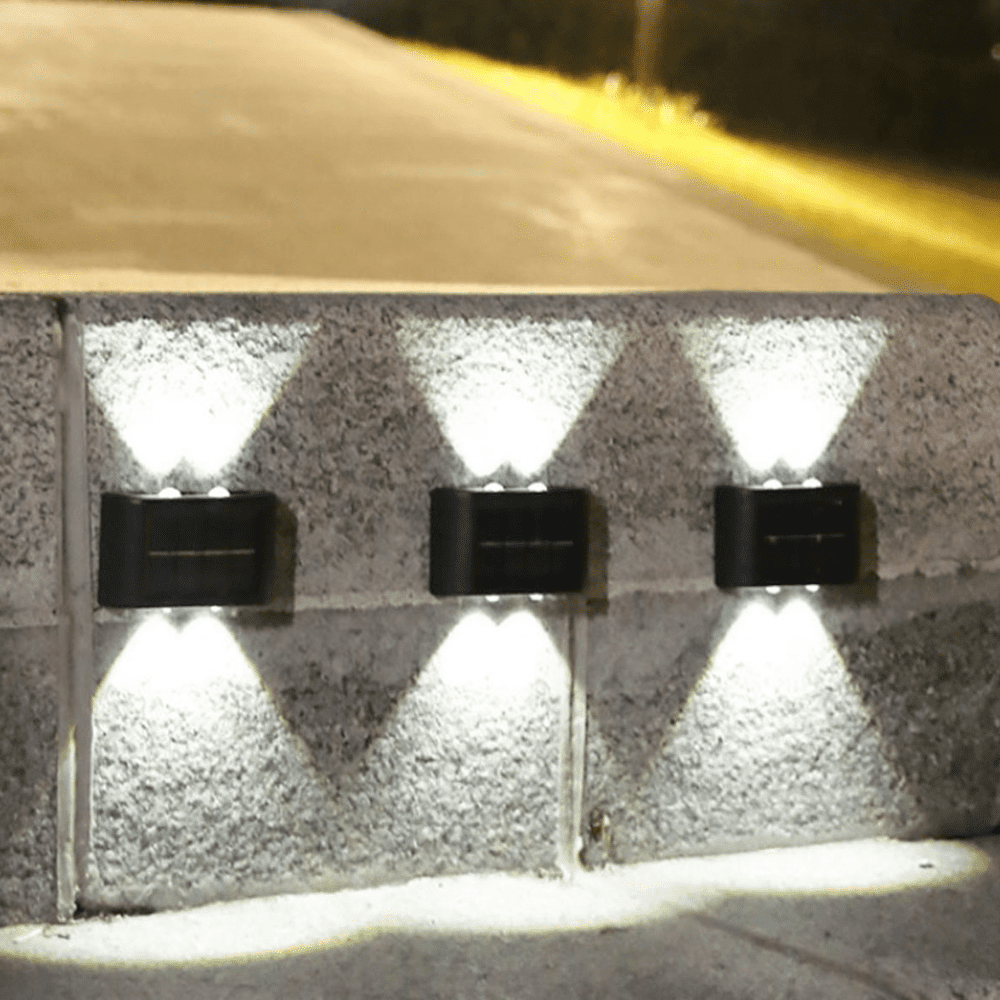 Luminária solar para parede - LojaFerru