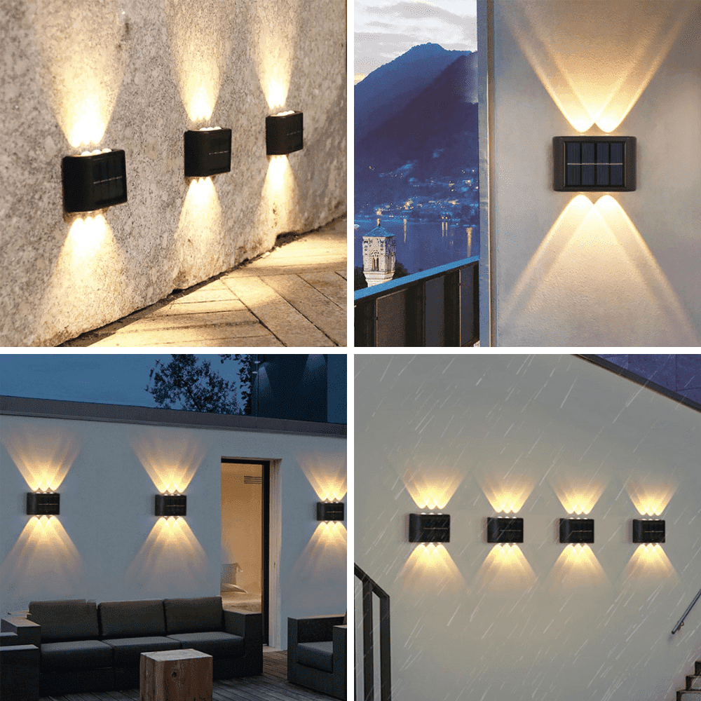 Luminária solar para parede - LojaFerru