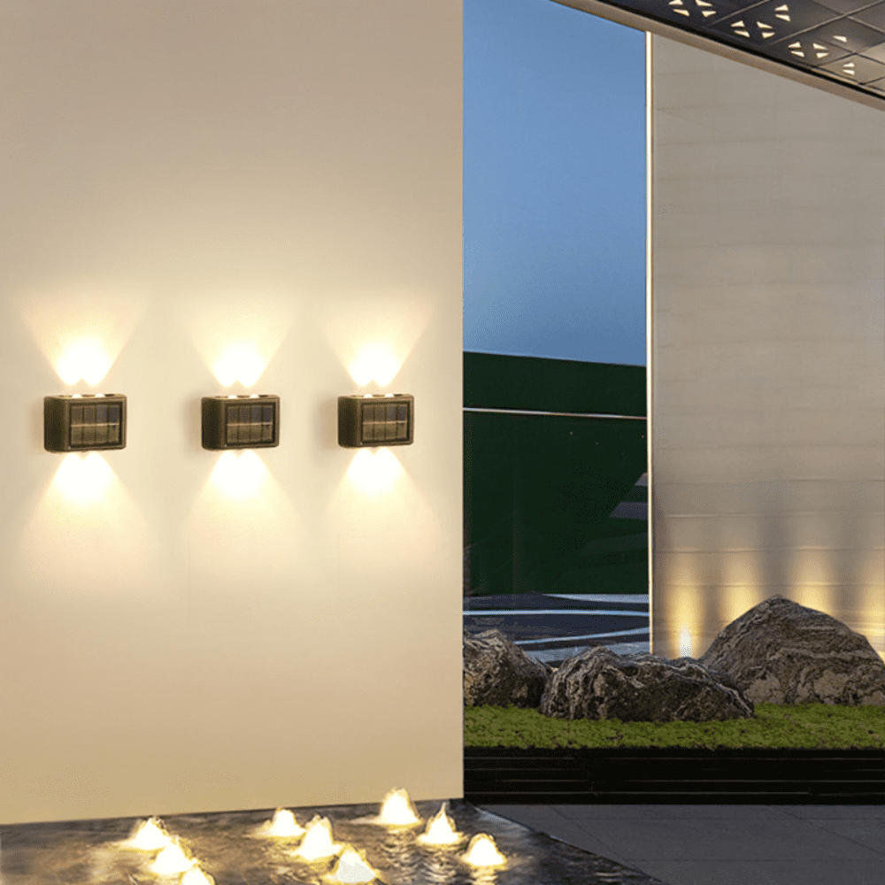 Luminária solar para parede - LojaFerru