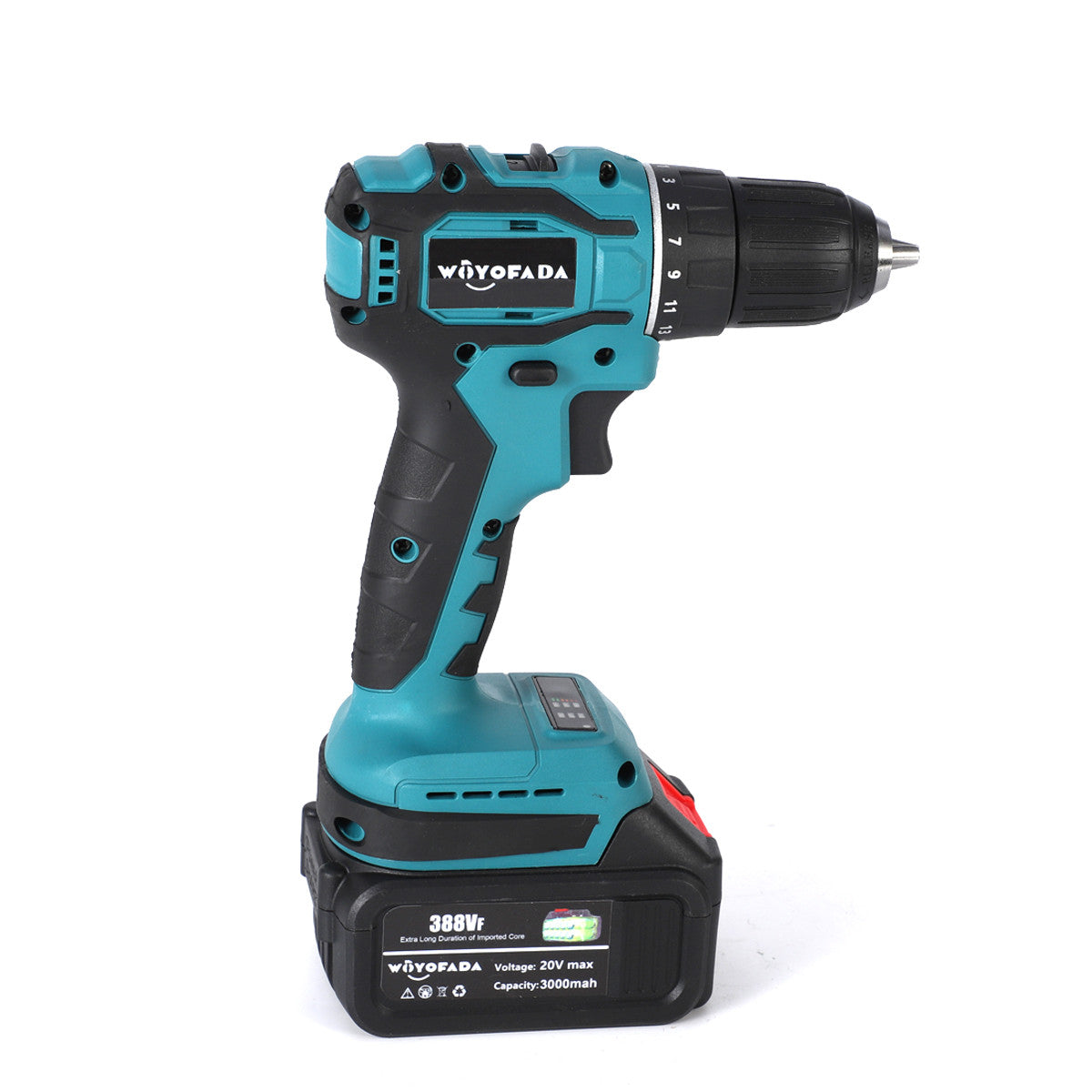 Furadeira Parafusadeira Sem Fio EasyDrill 18 V – 20 Níveis de Torque e LED Integrado - LojaFerru