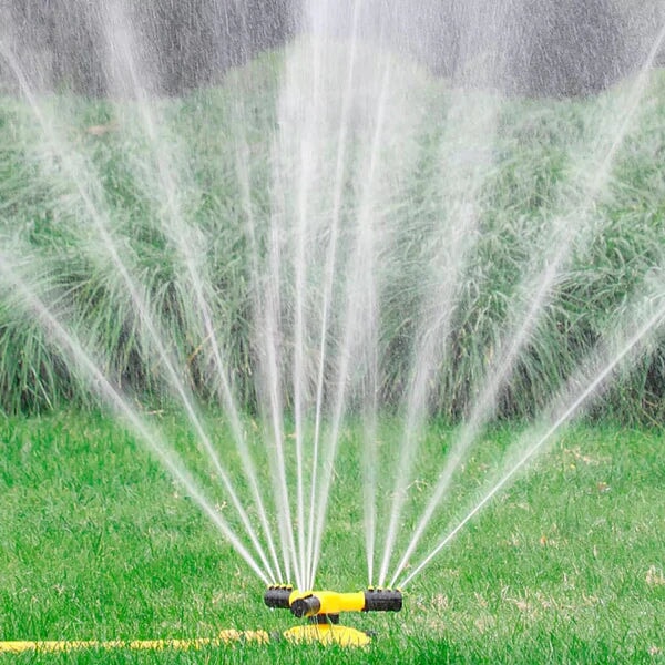 Irrigador Automático 360° – Rotação Completa e Economia de Água - LojaFerru