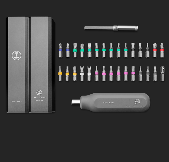 Kit de Ferramentas Titanium – Revestimento Premium e Estojo Organizado - LojaFerru