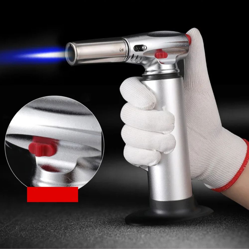 Kit de Solda Profissional WeldMaster – Maçarico Portátil Antivento + 39 Varetas - LojaFerru