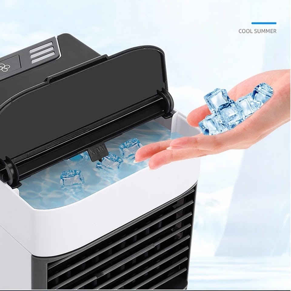 Ar Condicionado Portátil Mini Freeze Air – 3 em 1, Silencioso e Econômico - LojaFerru