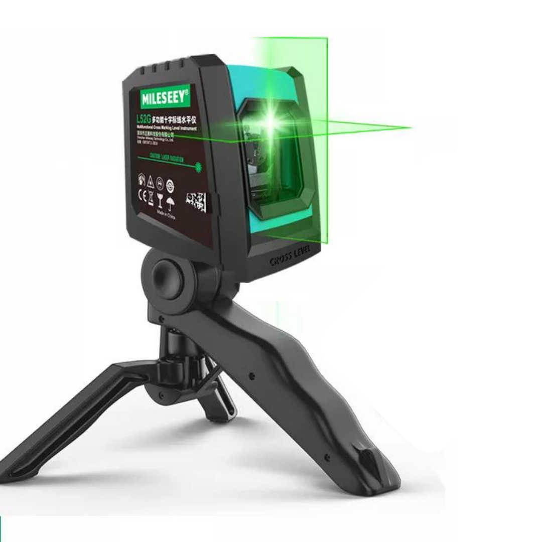 Nível a Laser Autonivelante – Linhas Cruzadas Verdes e Alta Precisão 15 m - LojaFerru