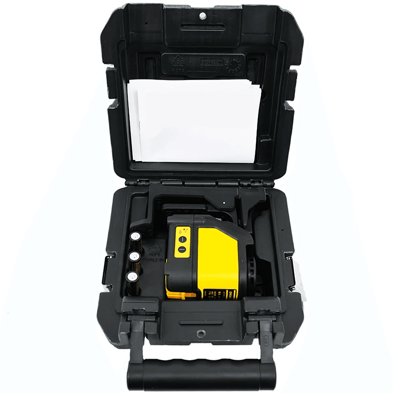 Laser Nivelador Automático NivelaMax Duo – 2 Linhas, Pilhas, Durável - LojaFerru