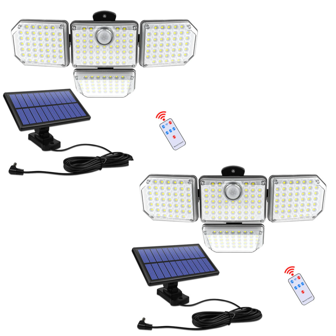Refletor De Led Solar | Wall Security - LojaFerru