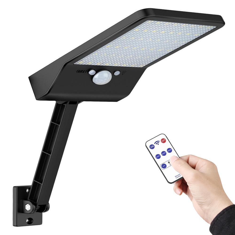 Refletor Solar 48 LEDs com Sensor de Movimento – Iluminação Automática e IP65 - LojaFerru
