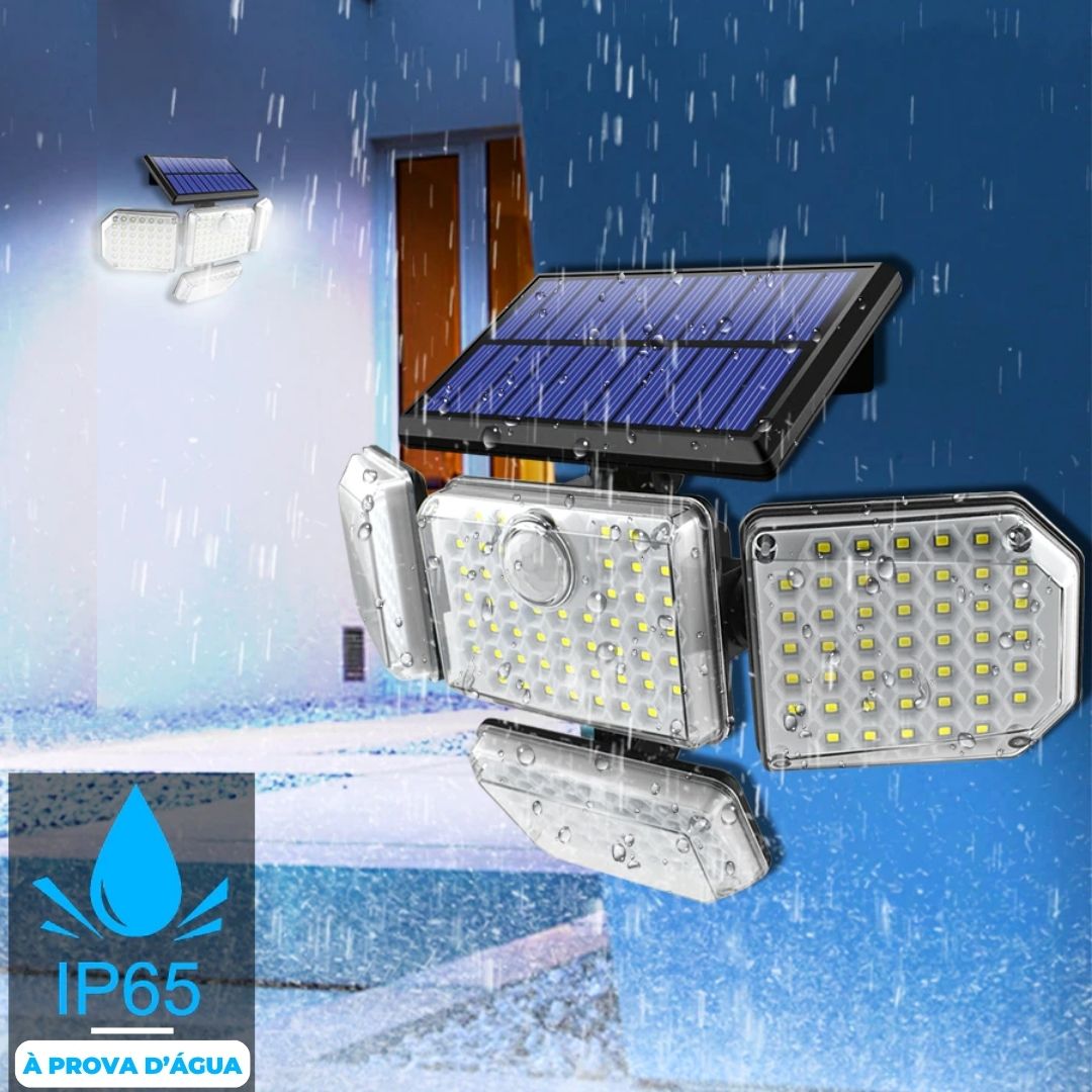 Refletor De Led Solar | Wall Security - LojaFerru