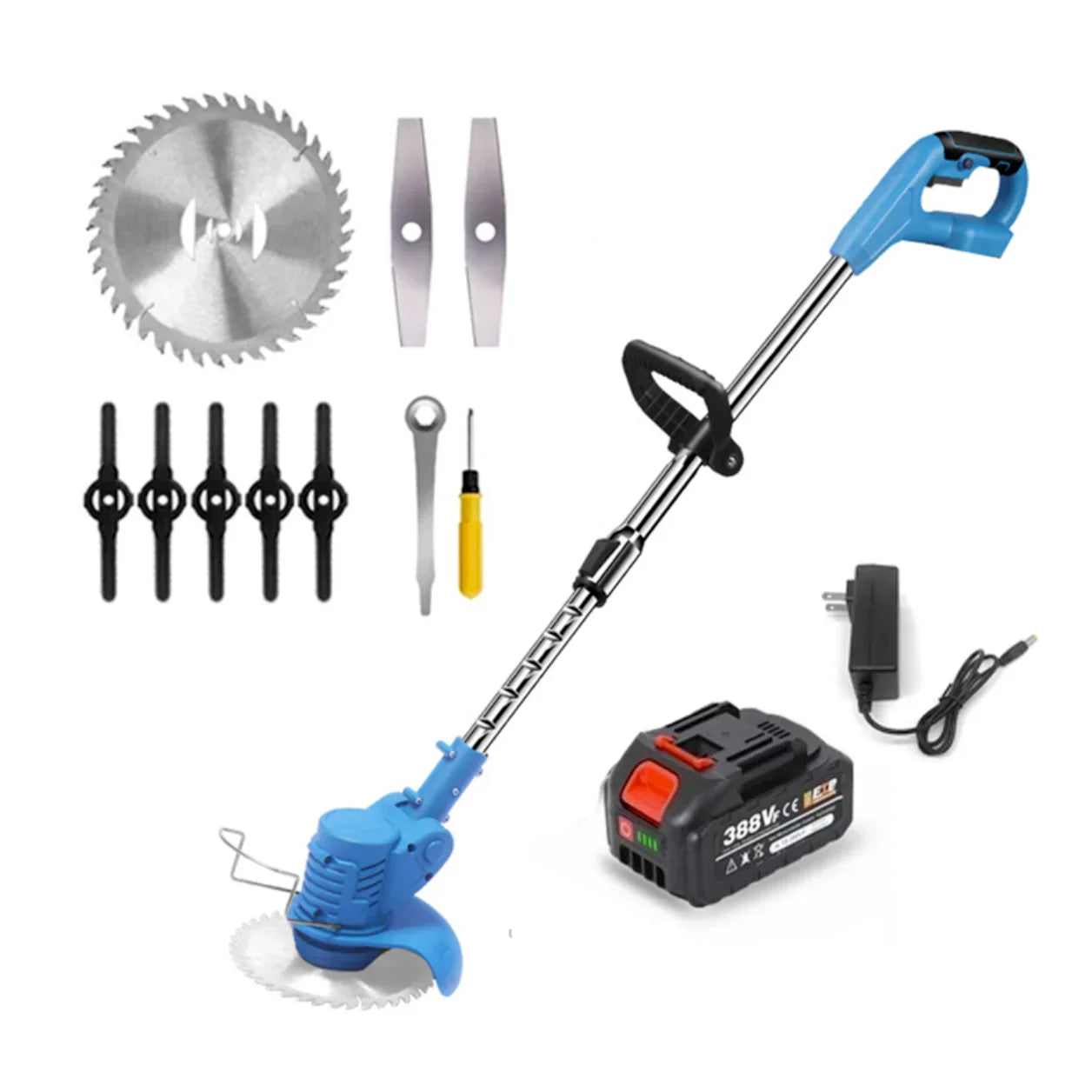 Roçadeira Retrátil Sem Fio TurboBlade Ultra Power - LojaFerru