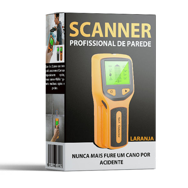 Scanner Profissional de Parede 3 em 1 – Metal, Madeira e Fios Energizados - LojaFerru