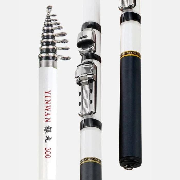 Vara de Pesca Telescópica Carbono Ultra – Compacta e Robusta - LojaFerru