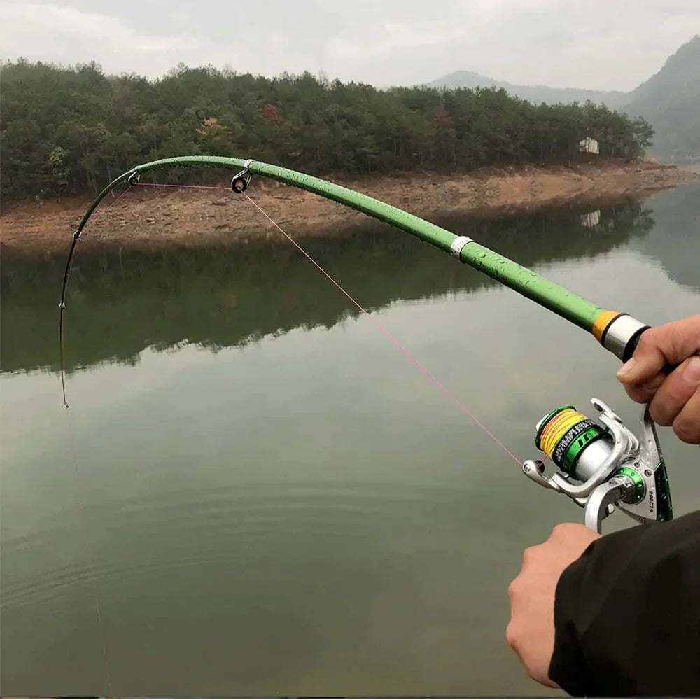 Vara de Pesca Telescópica Carbono Ultra – Compacta e Robusta - LojaFerru