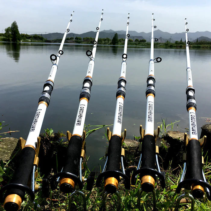 Vara de Pesca Telescópica Carbono Ultra – Compacta e Robusta - LojaFerru