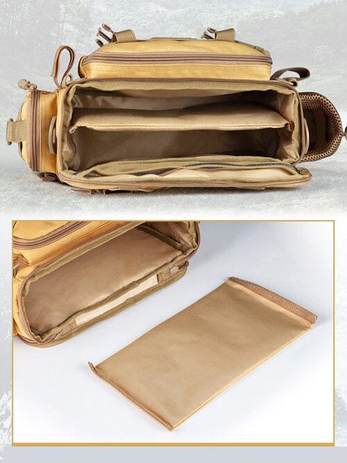 Bolsa Tática Pesca Multiuso: Impermeável e Ideal para Aventuras - LojaFerru