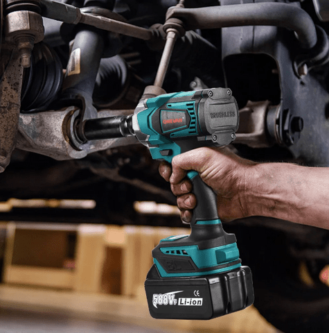 Parafusadeira de Impacto IronTork – 520 Nm de Torque, Sem Fio e Alta Performance - LojaFerru