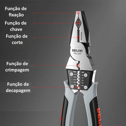 Alicate Universal Multifuncional Corta Tudo Pro™ - LojaFerru