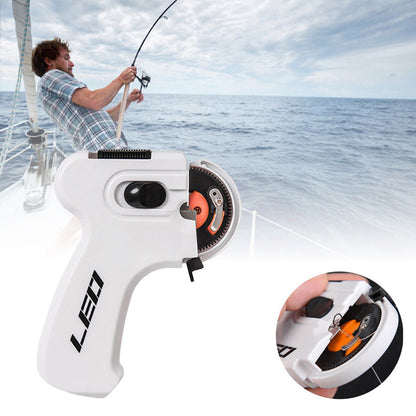 Anzol Automático Elétrico: Amarrador de Linha de Pesca Rápido - LojaFerru