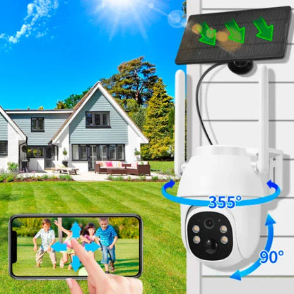 Câmera de Segurança Solar SecureLight - LojaFerru