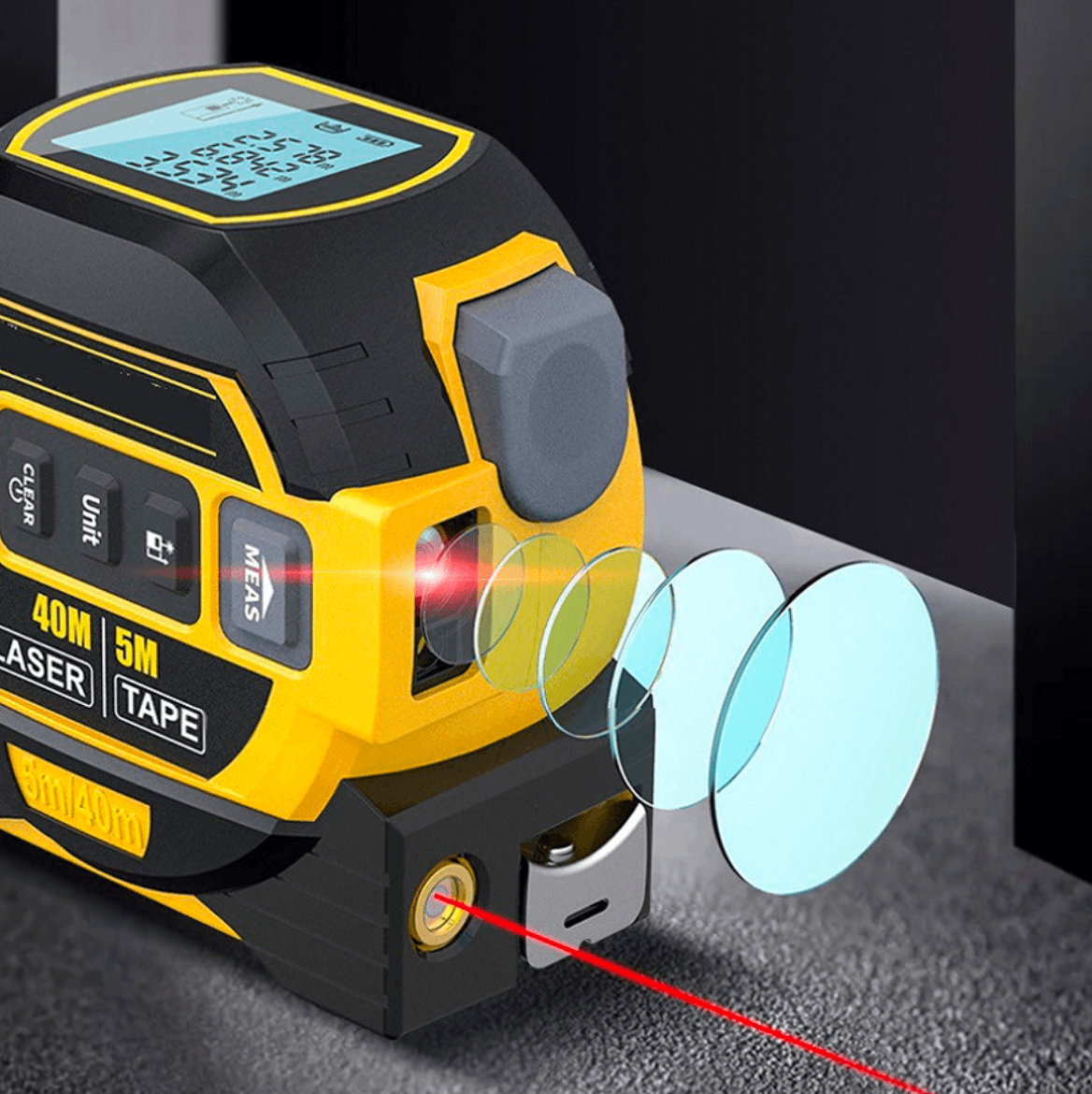 Trena a Laser Nivelamax 2.0 – Precisão de 99 %, Alcance de 30 m - LojaFerru