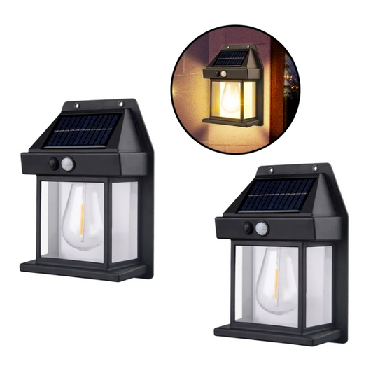 Luminária Solar EcoLight – Iluminação 100% Solar com Sensor e IP65 - LojaFerru