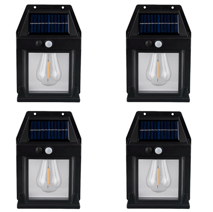 Luminária Solar EcoLight – Iluminação 100% Solar com Sensor e IP65 - LojaFerru