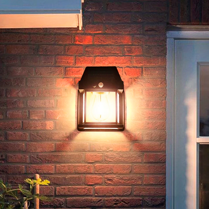 Luminária Solar EcoLight – Iluminação 100% Solar com Sensor e IP65 - LojaFerru