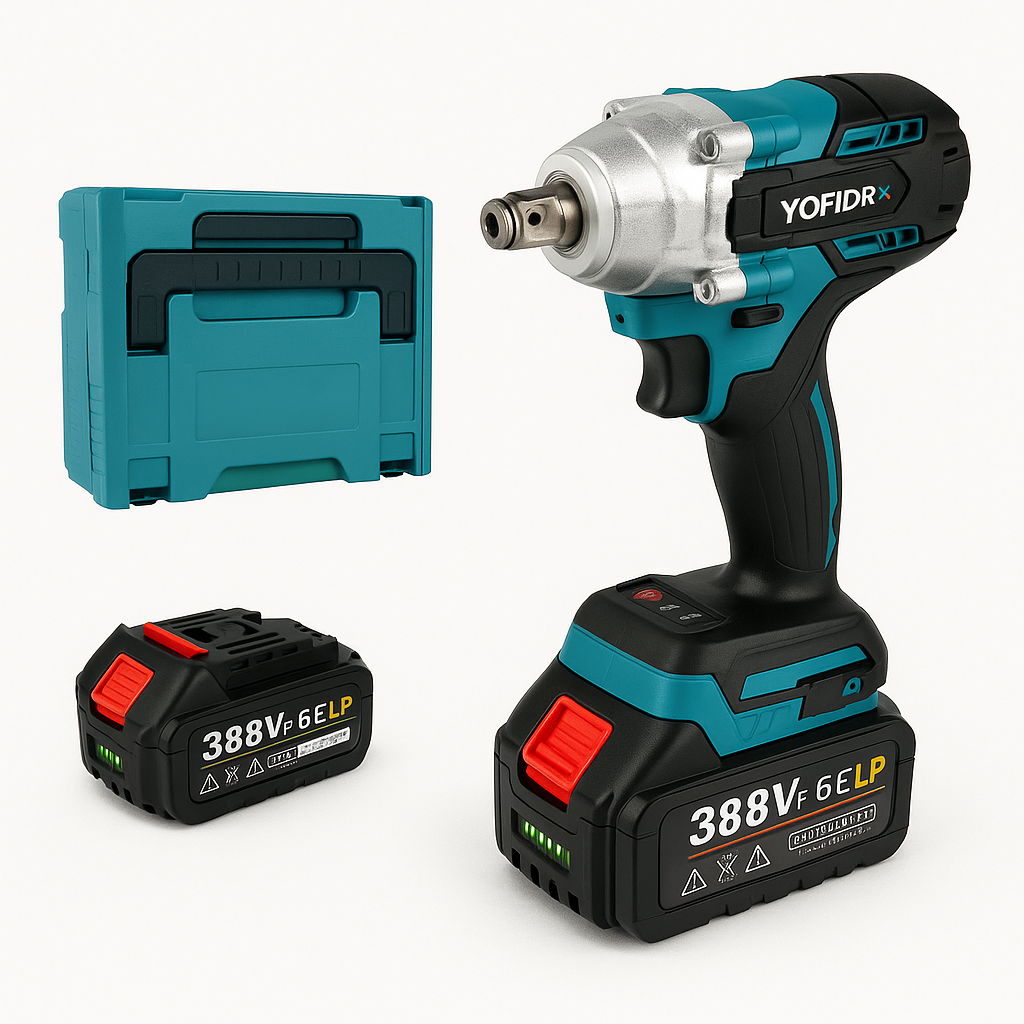 Parafusadeira de Impacto IronTork – 520 Nm de Torque, Sem Fio e Alta Performance - LojaFerru