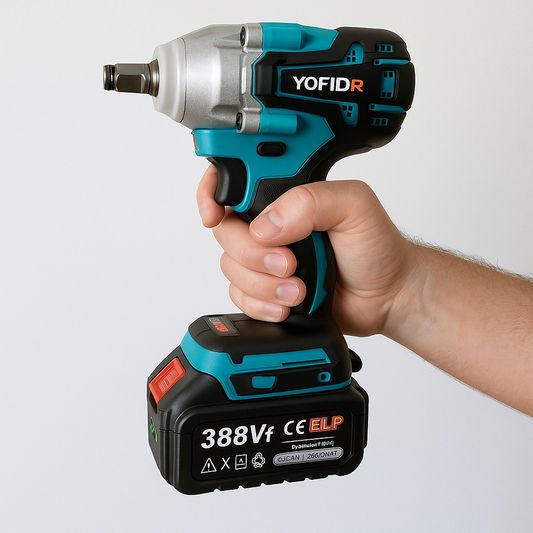 Parafusadeira de Impacto IronTork – 520 Nm de Torque, Sem Fio e Alta Performance - LojaFerru