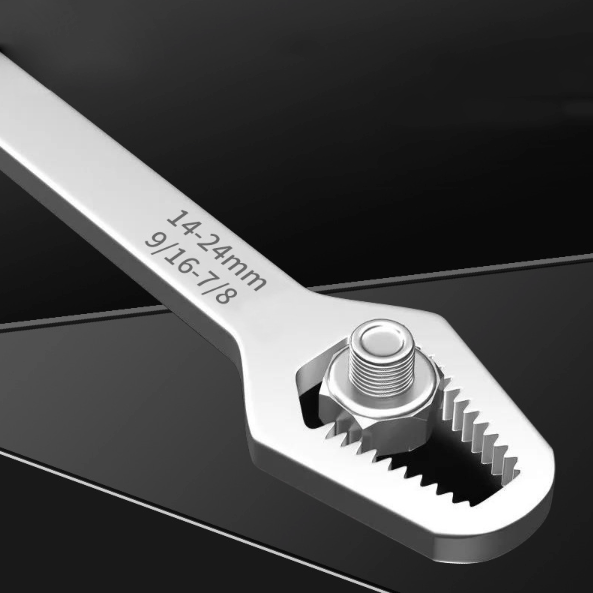 Chave Universal Titanium – 10× Mais Forte, Anticorrosão e Super Versátil - LojaFerru