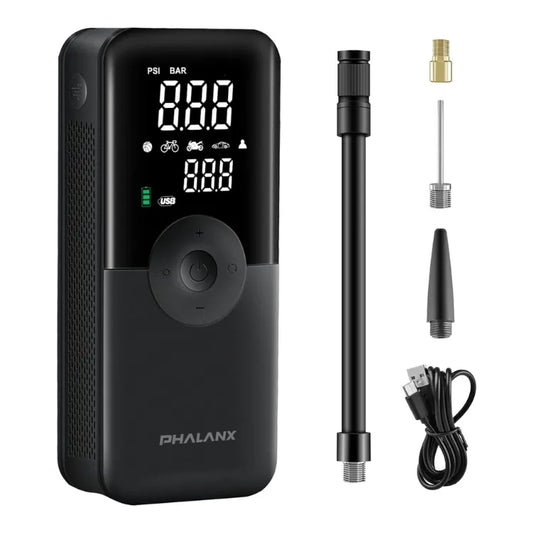 Compressor de Ar Portátil 12 V – Compacto, Rápido e Multifuncional - LojaFerru