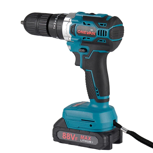 Furadeira Parafusadeira Sem Fio EasyDrill 18 V – 20 Níveis de Torque e LED Integrado - LojaFerru