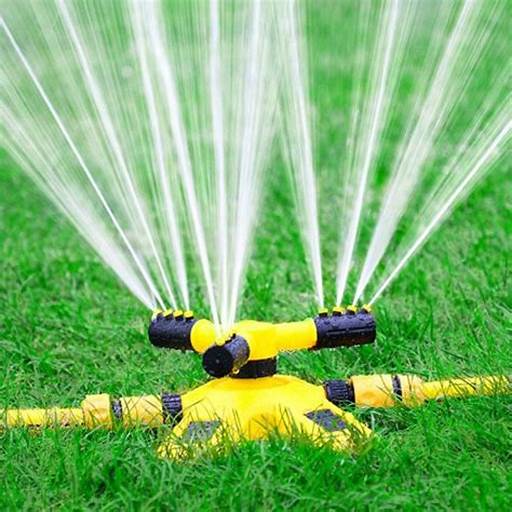 Irrigador Automático 360° – Rotação Completa e Economia de Água - LojaFerru