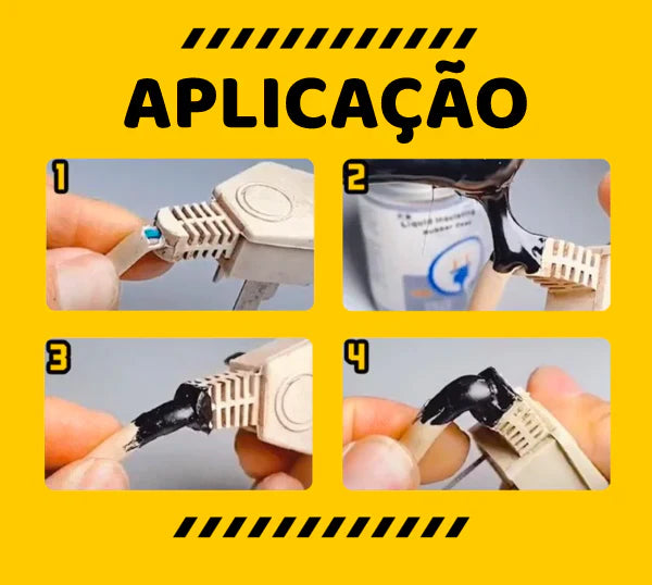 Isolante Líquido PowerSeal – Impermeável, Flexível e Alta Tensão - LojaFerru