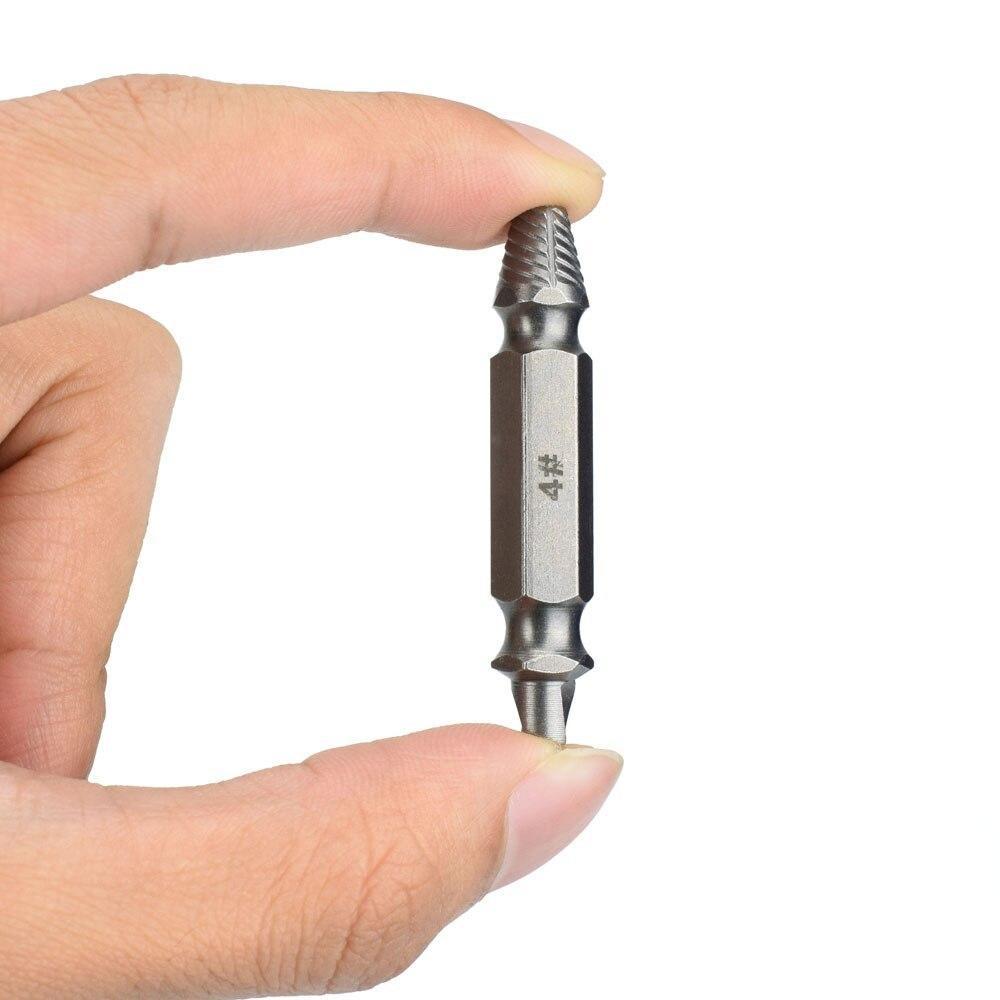Kit Extrator de Parafusos Pro DrillMaster – Remove Parafusos Danificados sem Dor de Cabeça - LojaFerru